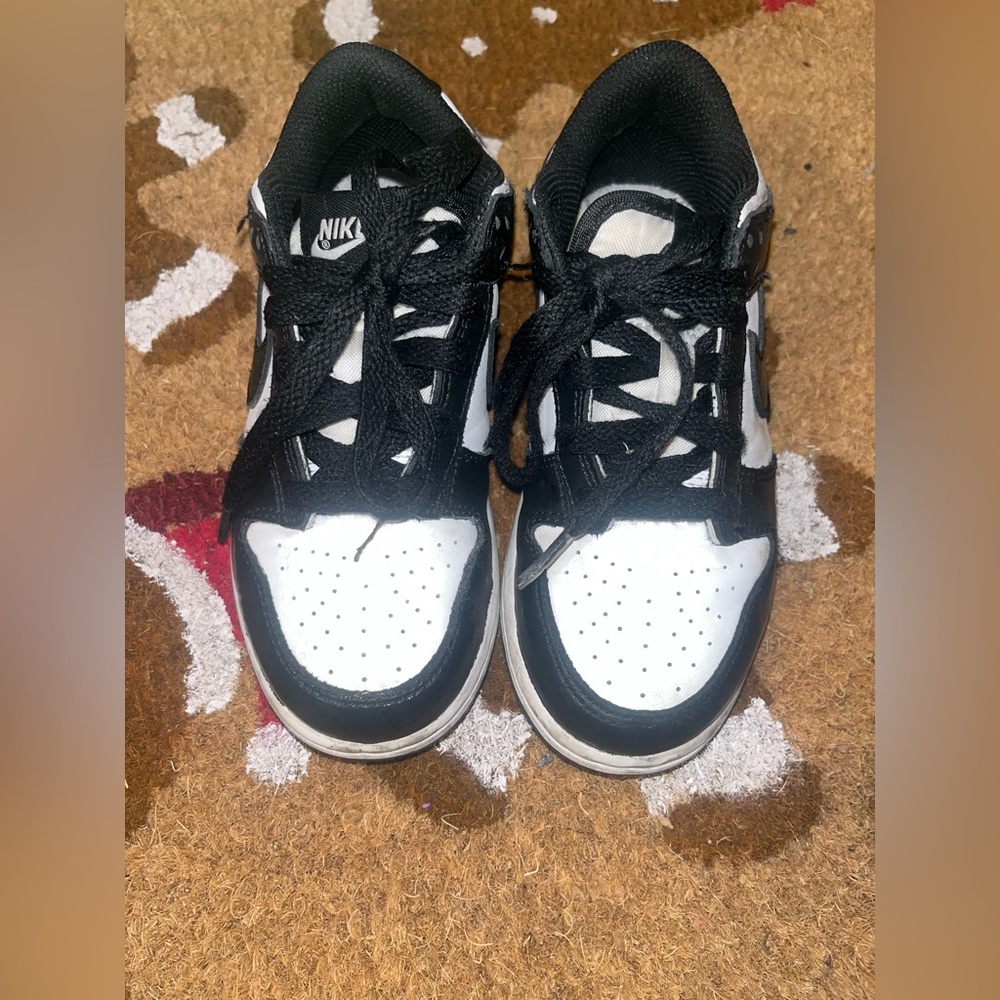 Used boys Panda Dunks. Size 13C